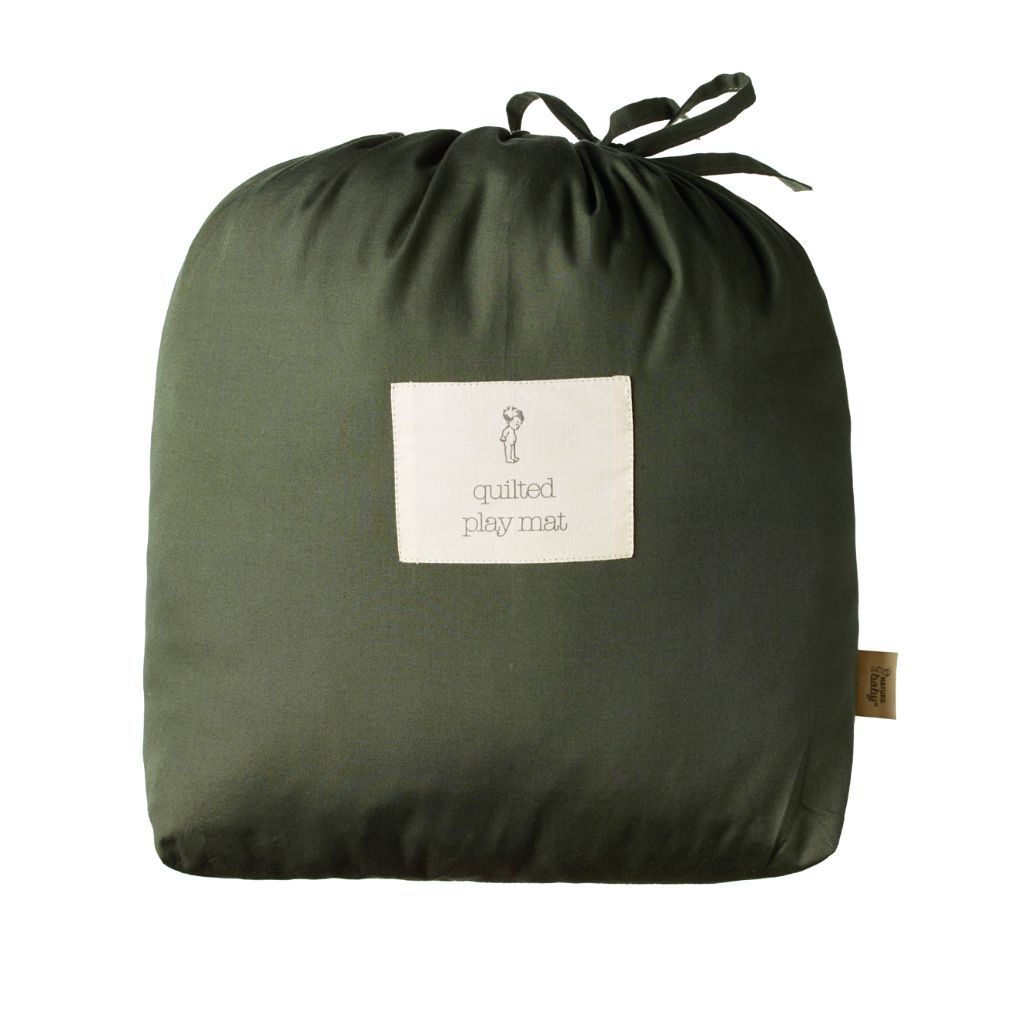 Nature Baby Quilted Play Mat (Thyme)