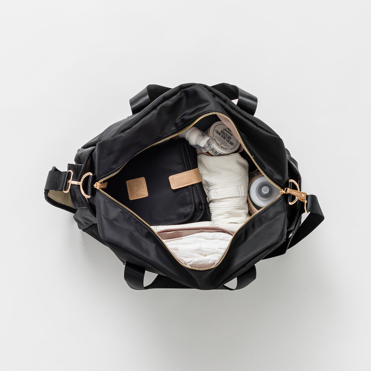 Pretty Brave Stella Baby Bag (Black)