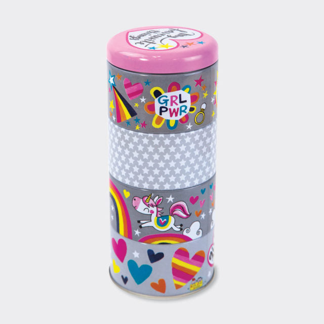 rachel ellen design favourite things stackable tins set