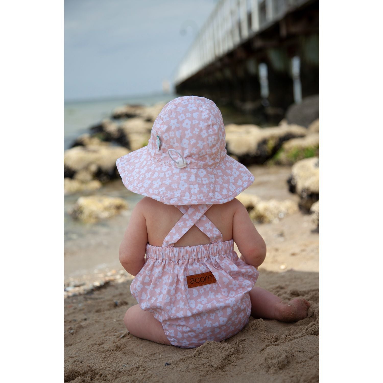Acorn Infant Sun Hat (Camille)