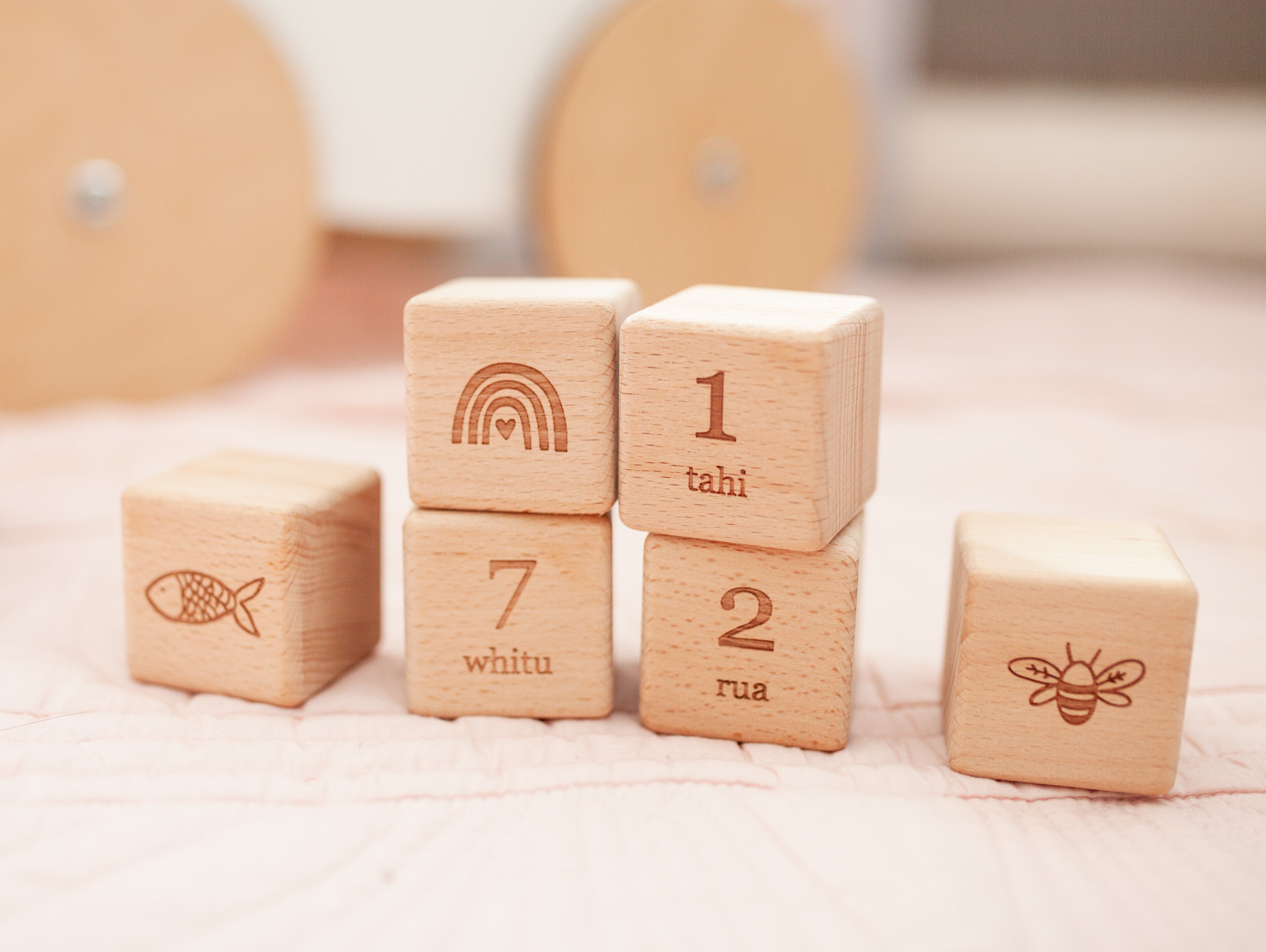 OTD Tahi Rua Toru Wooden Block Set