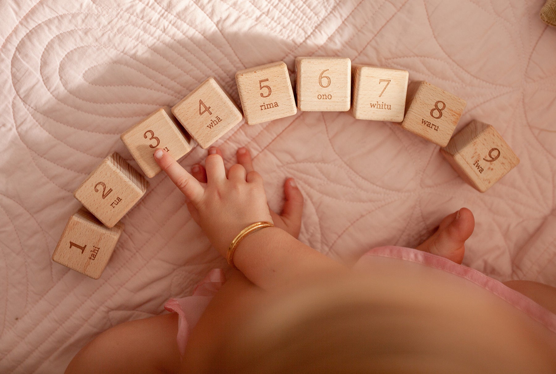 OTD Tahi Rua Toru Wooden Block Set