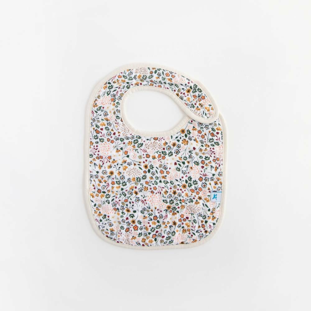 Little Unicorn Cotton Muslin Classic Bib 3 Pack (Vintage Floral)