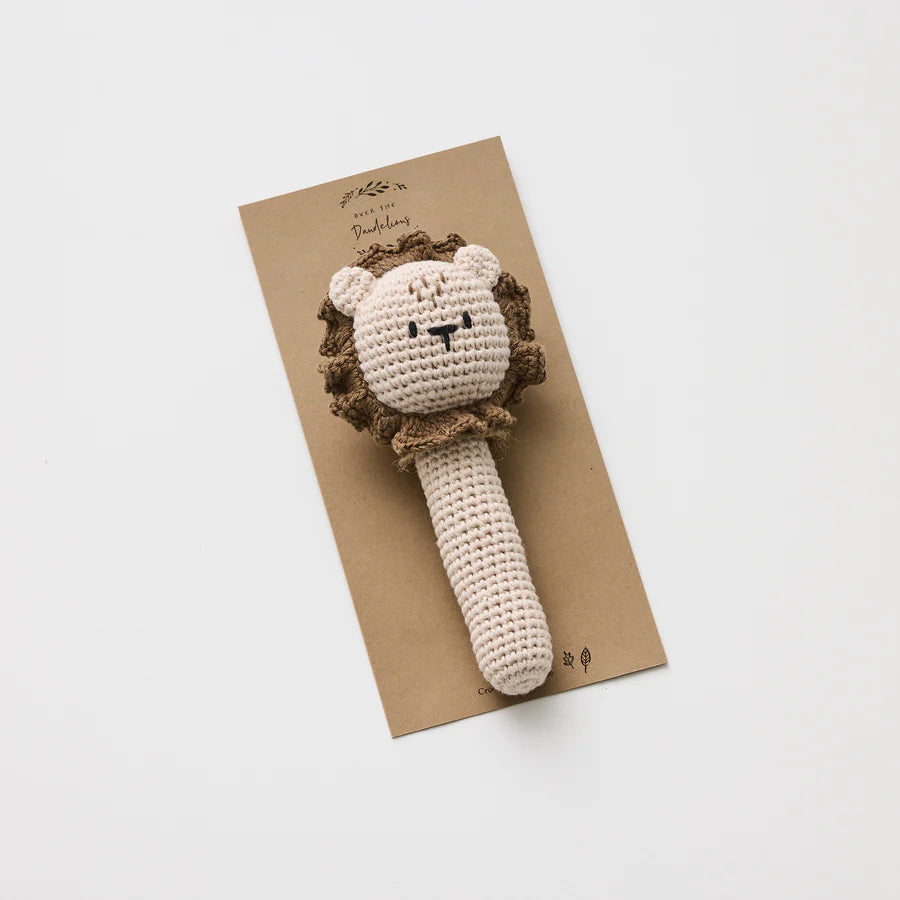OTD Crochet Lion Rattle