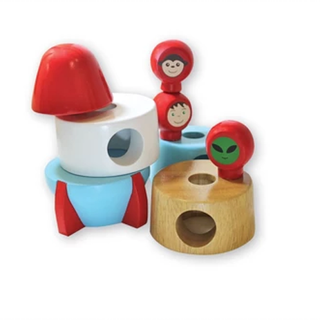 discoveroo magnetic stacking rocket