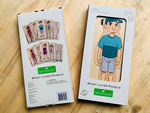 Discoveroo 5 Layer Body Puzzle (Boy)
