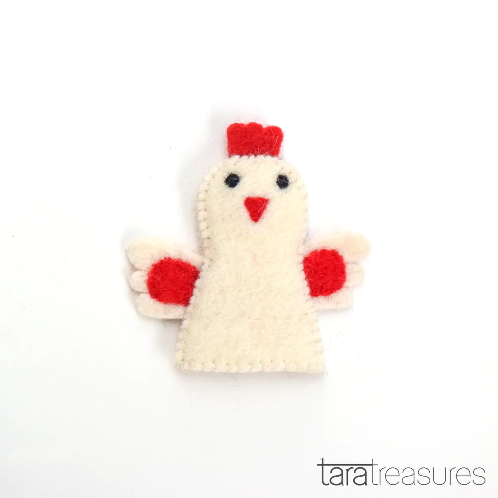 b\tara treasures felt finger puppet