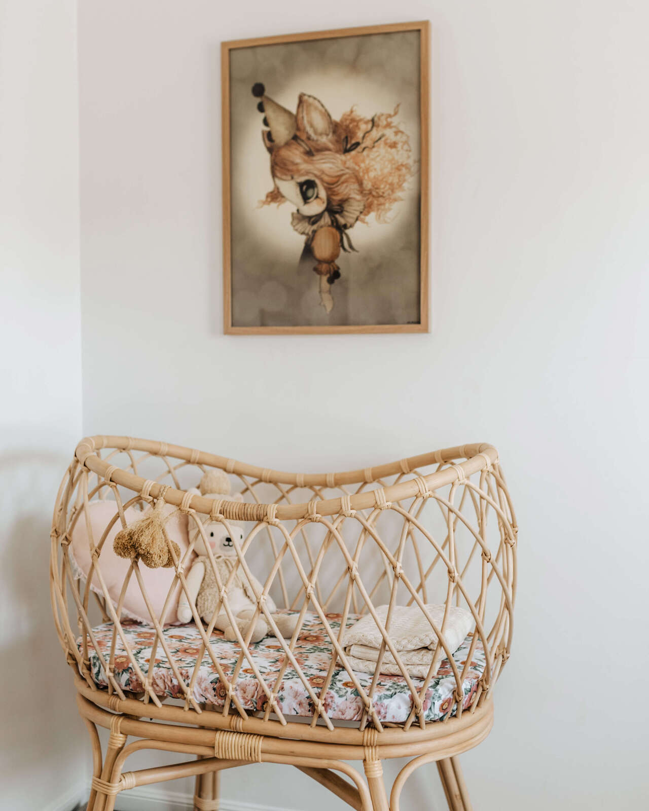 snuggle hunny kids bassinet sheet in florence