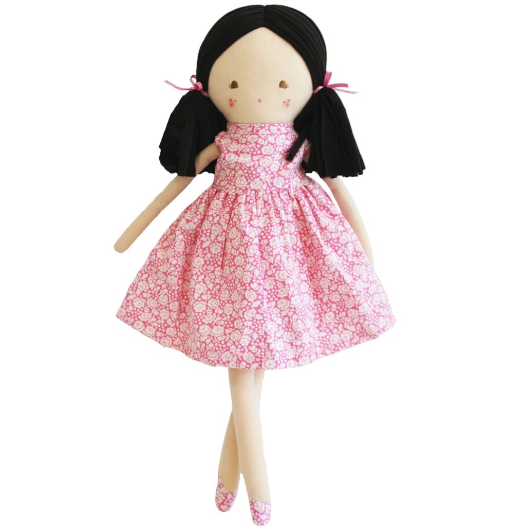 Alimrose Frankie Doll (Hot Pink Floral)
