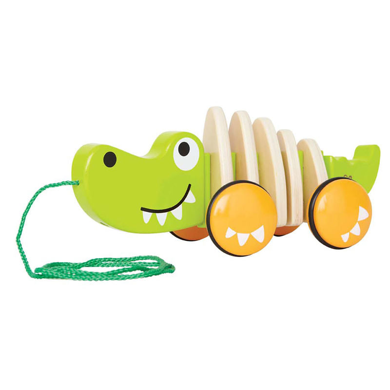 hape walk along croc