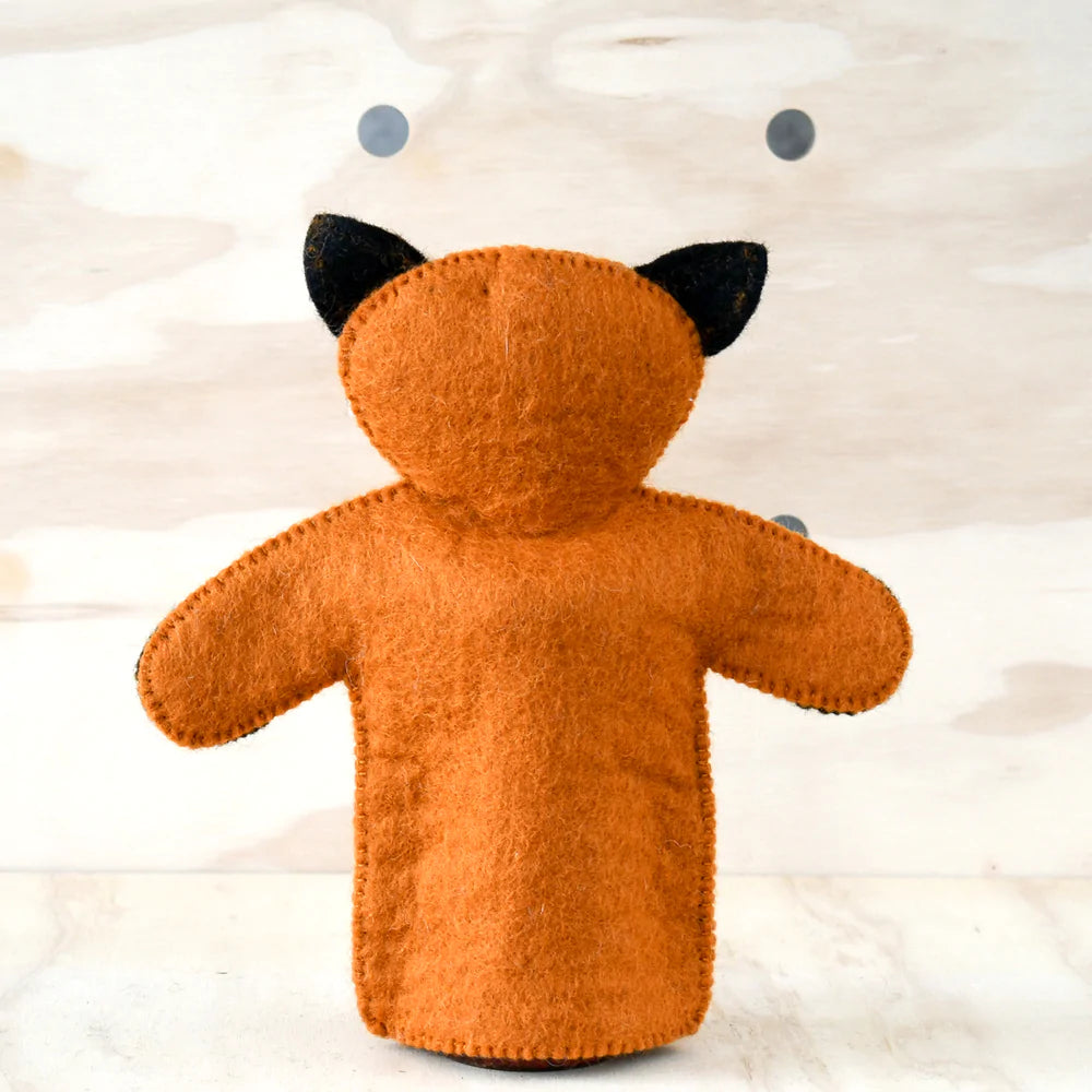 Tara Treasures Felt Fox Hand Puppet