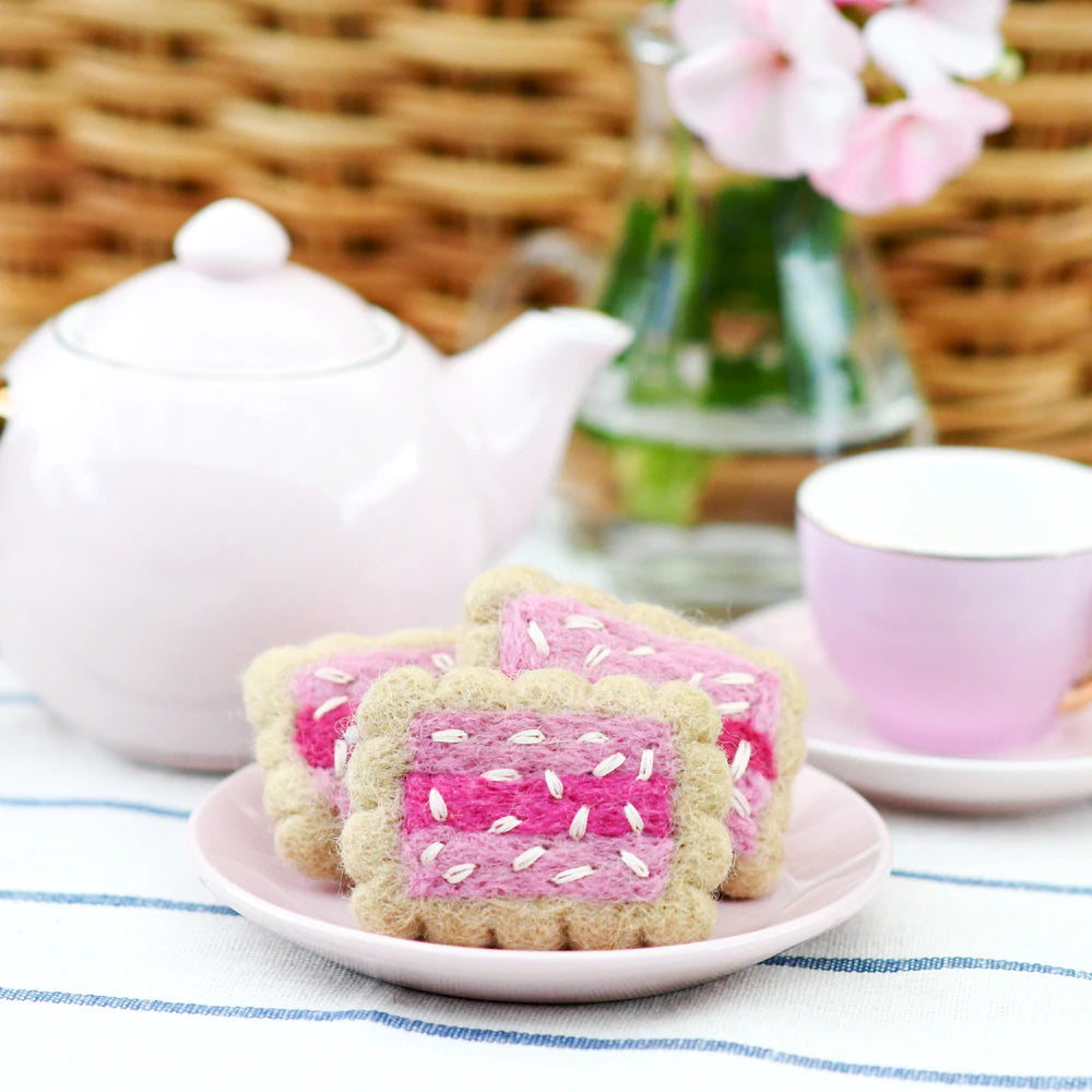 Tara Treasures Felt Iced Vovo Biscuits (Set of 3)