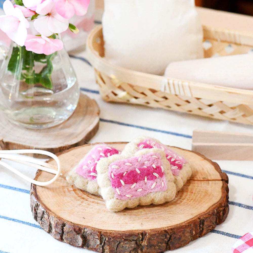 Tara Treasures Felt Iced Vovo Biscuits (Set of 3)