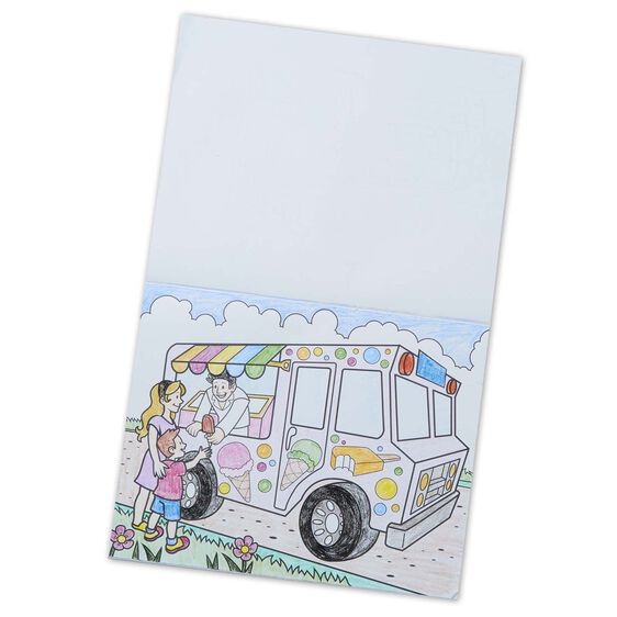 melissa & doug colouring pad vehicles