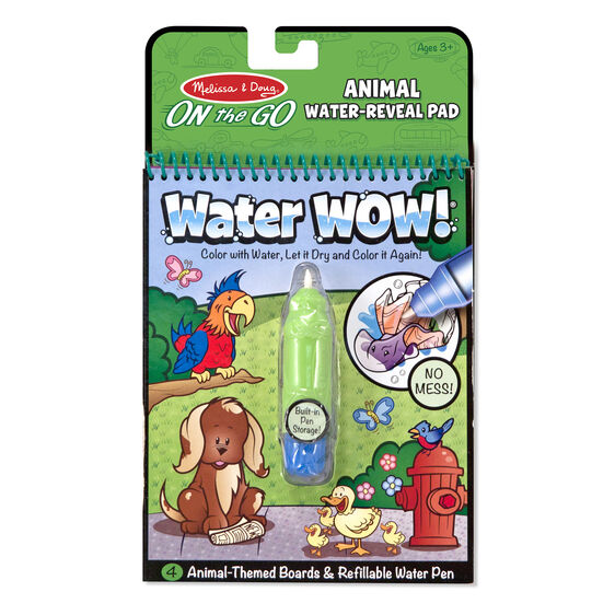 melissa & doug water wow animals set
