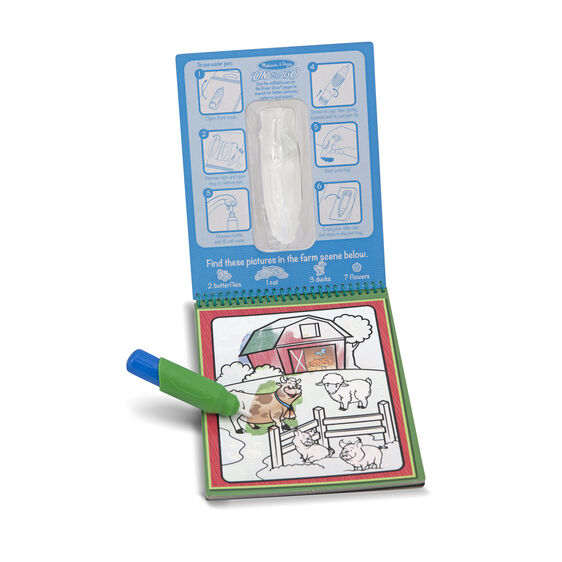melissa & doug water wow animals set