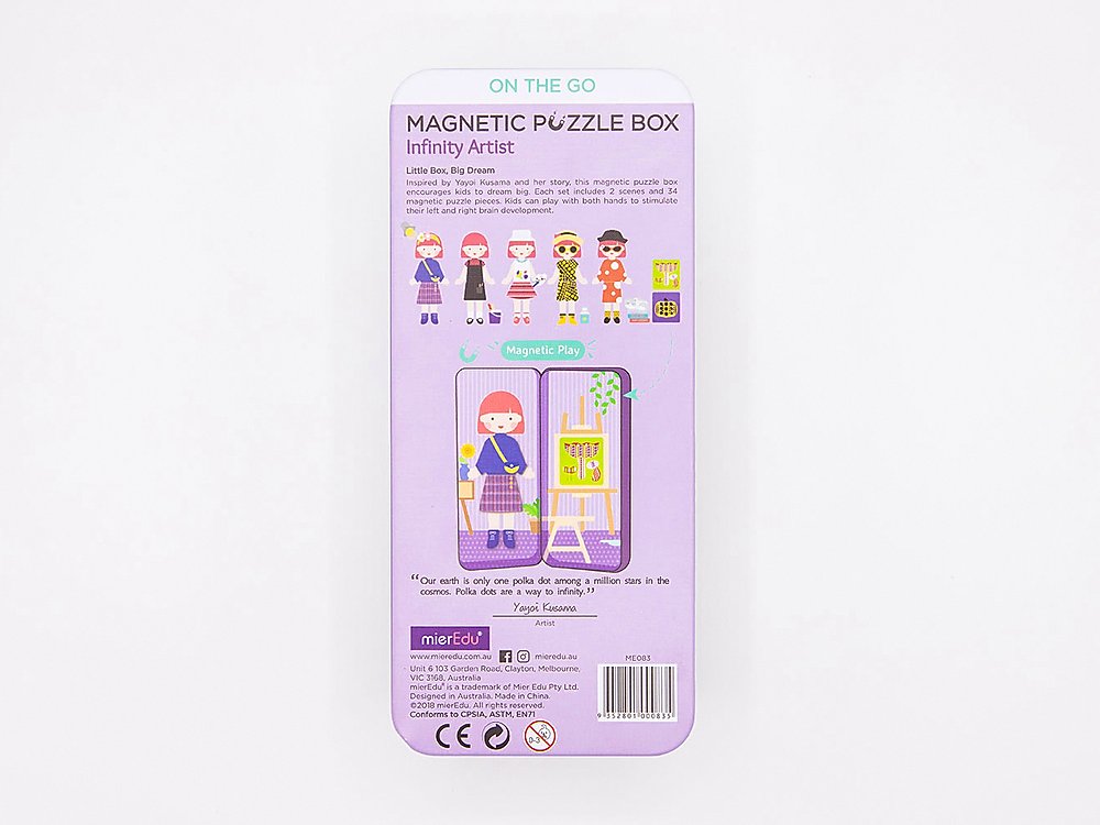 mier edu magnetic puzzle infinity artist