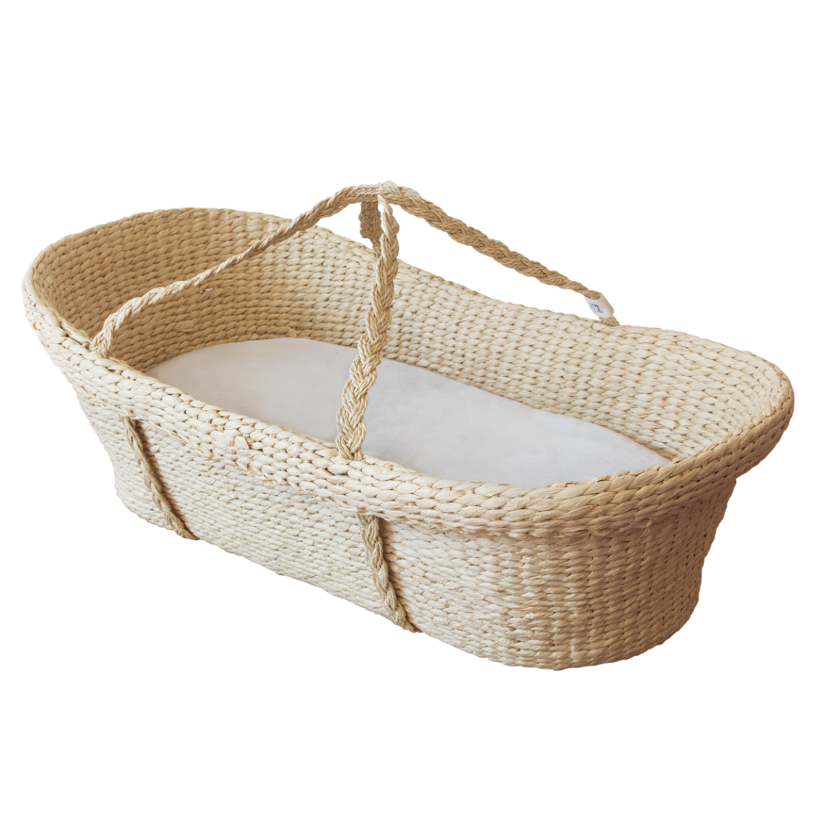 Nature Baby Moses Basket & Wool Mattress