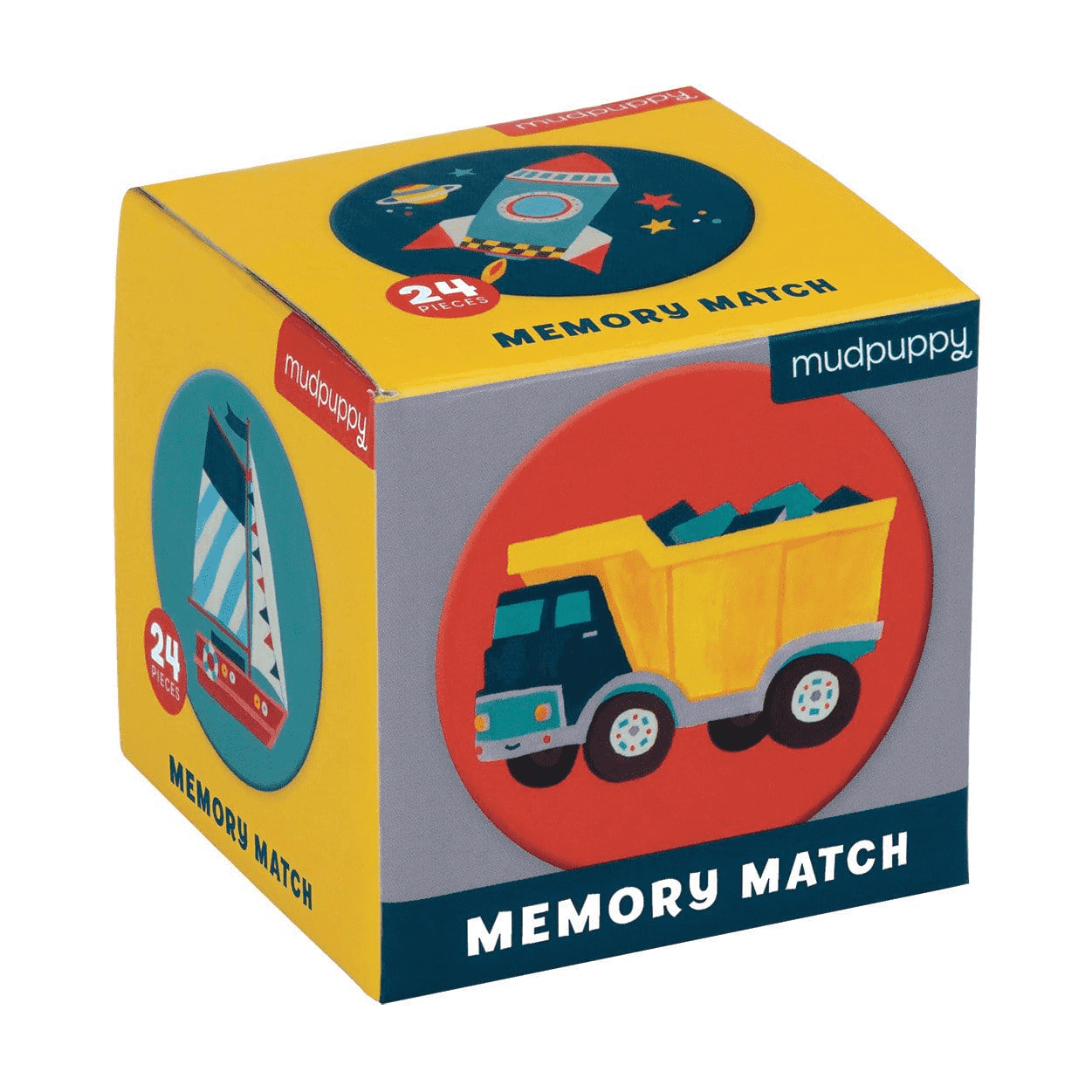 mudpuppy mini memory match game transportation