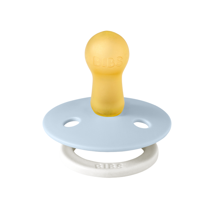 Bibs Dummy Two Pack (Night Glow Baby Blue)