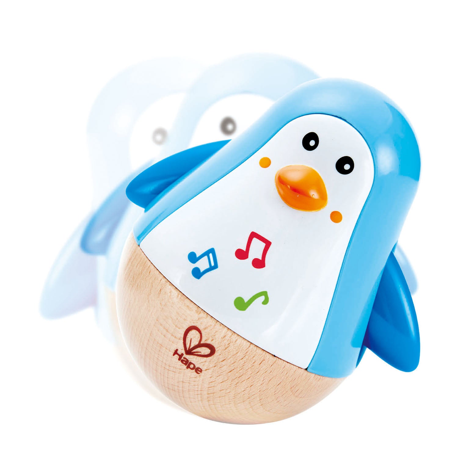 hape penguin musical wobbler
