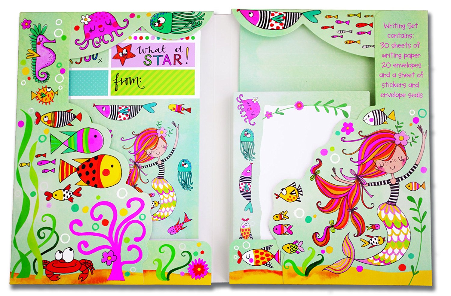 rachel ellen mermaid writing set