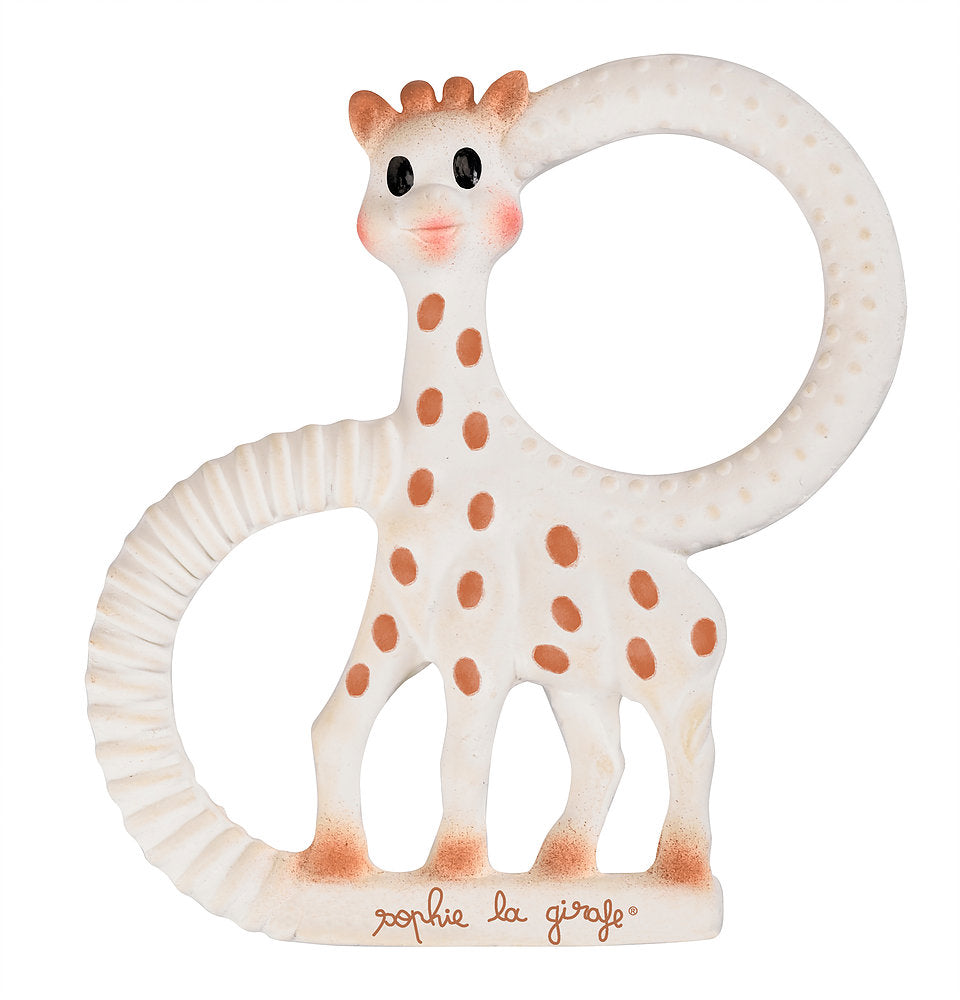 sophie the giraffe teething ring gift set