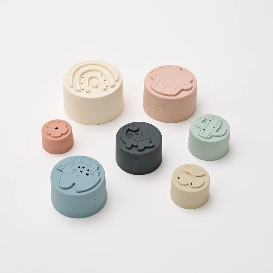 OTD Silicone Stacking Cups