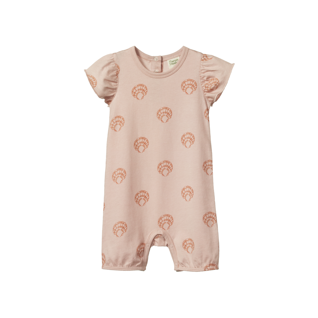 Nature Baby Tilly Suit (Scallop Shell Rose Dust)