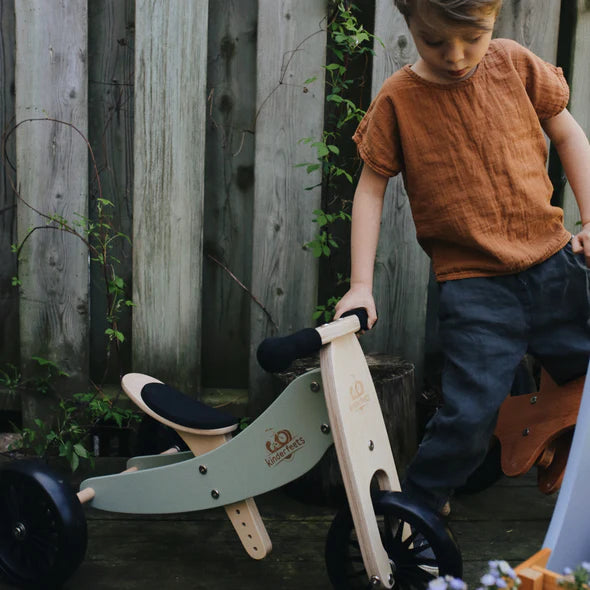 Kinderfeets Tiny Tot Plus Balance Bike (Silver Sage)