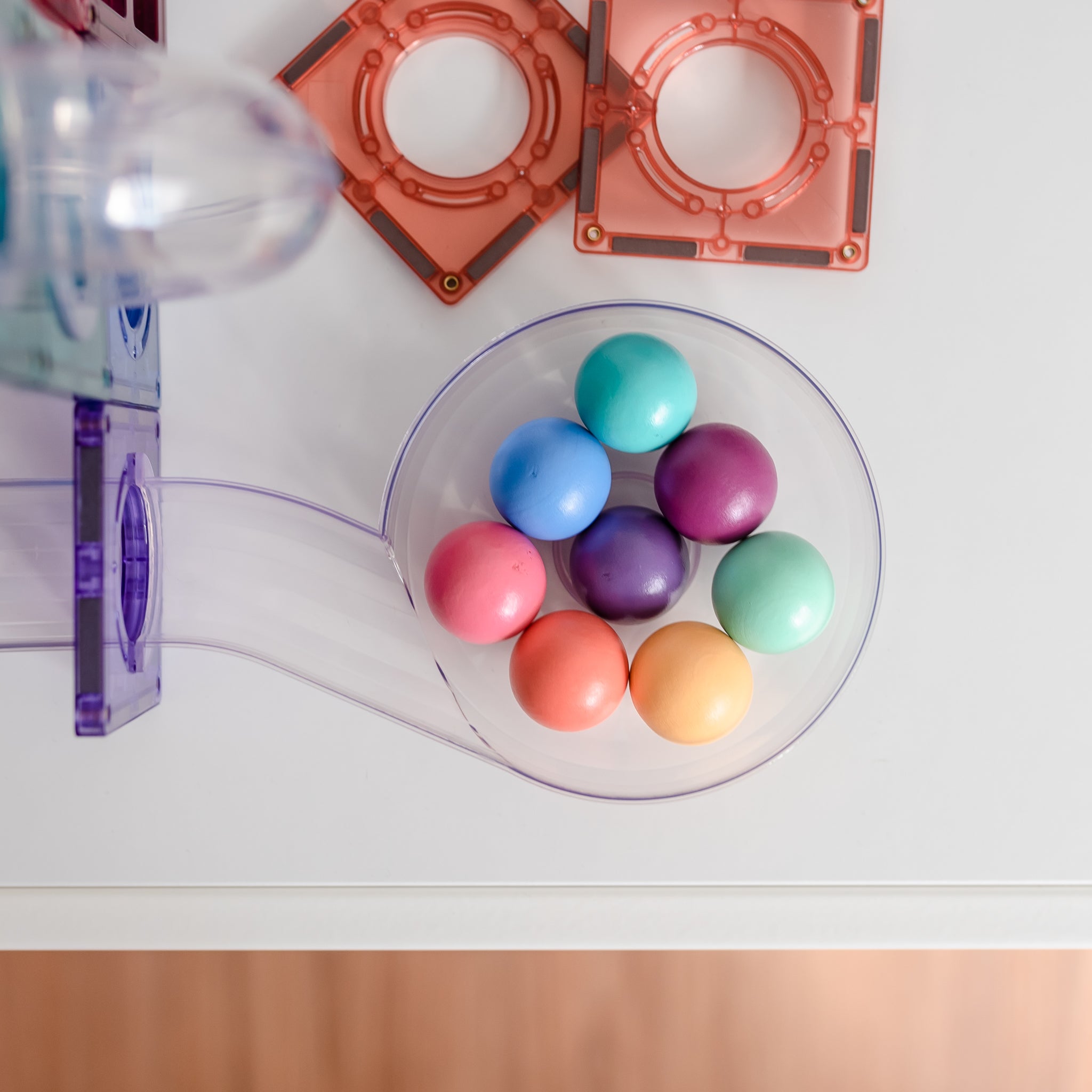 connetix tiles replacement ball pack in pastel