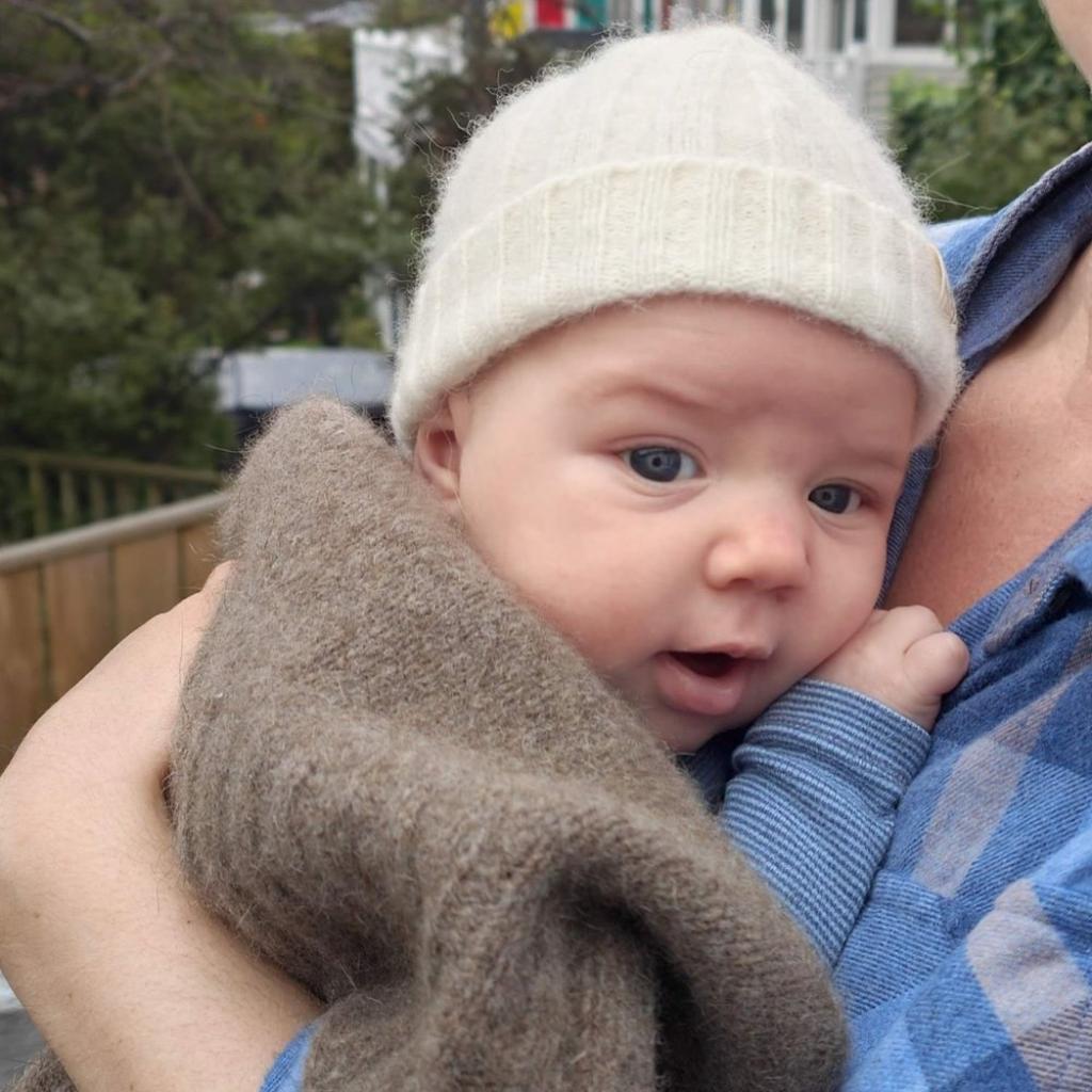 Wyld Woollen Baby Hat (Bohepe Cream)