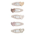 Mimi & Lula Teeny Heart Clips Set (By The Seaside)