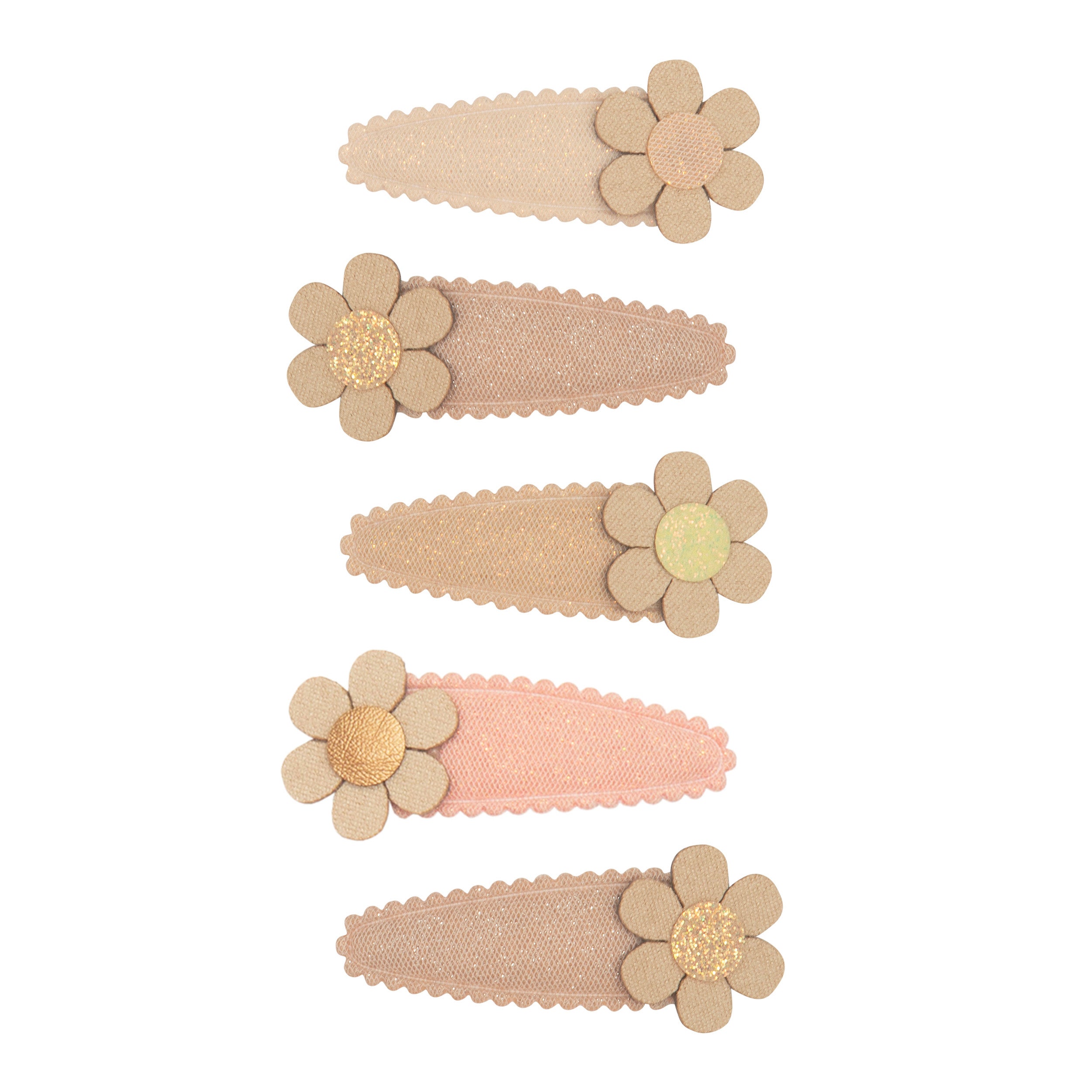 Mimi & Lula Daisy Mini Mabel Clips (Neutral)