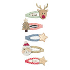 Mimi & Lula Santa & Rudolph Mini Clic Clac Clips Set