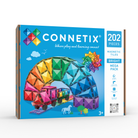 CONNETIX Magnetic Tiles Mega Pack 202 Pieces (Bright)