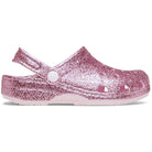 Crocs Classic Chunky Glitter Clog Toddlers (Pink Milk)