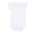 Milky Broderie Frill Bubbysuit (White)