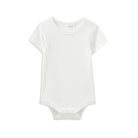 Milky Baby White Rib Bubbysuit