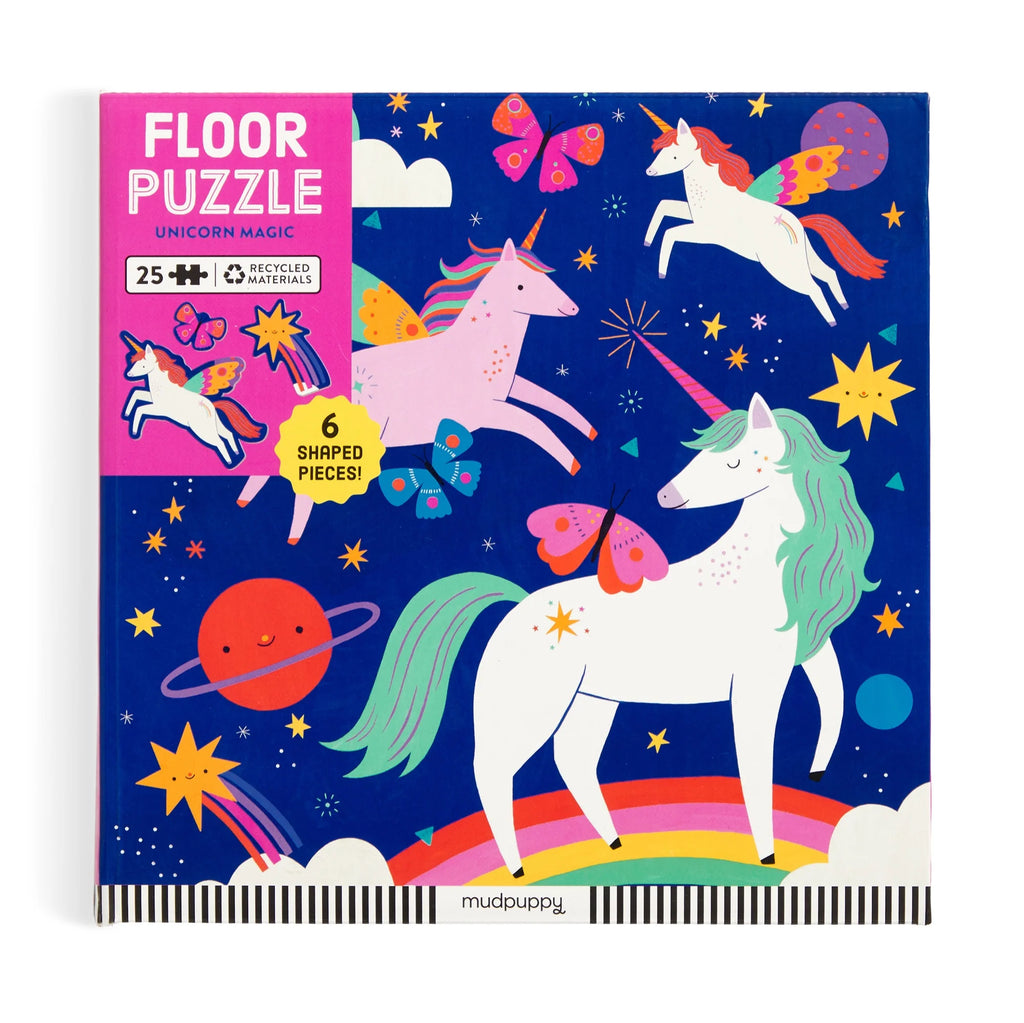 Mudpuppy 25 Piece Floor Puzzle (Unicorn Magic)