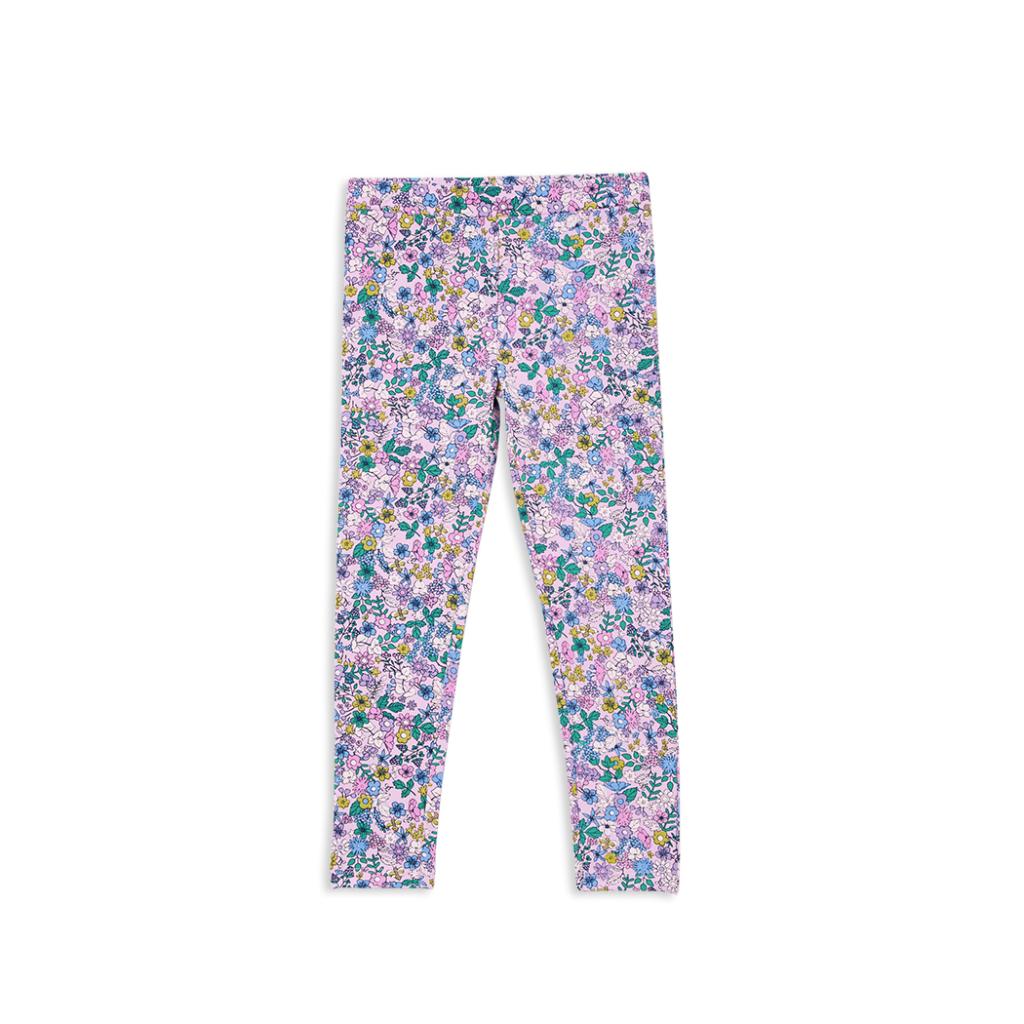 Milky Posy Leggings (Candy Pink)