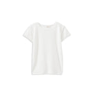 Milky White Rib Tee