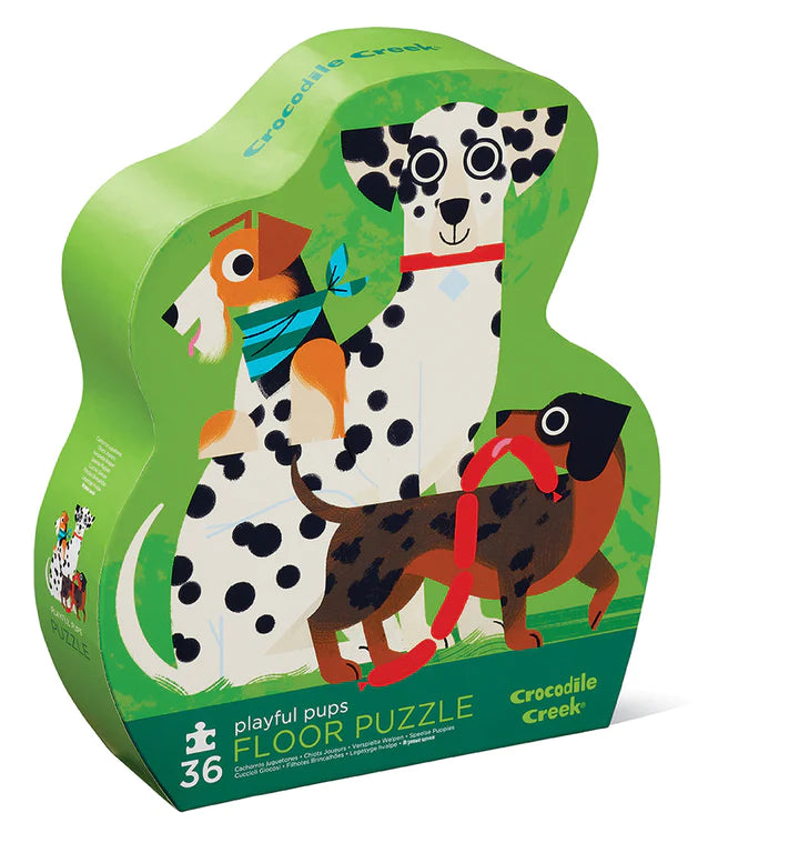 Croc Creek 36 Pce Floor Puzzle (Playful Pups)