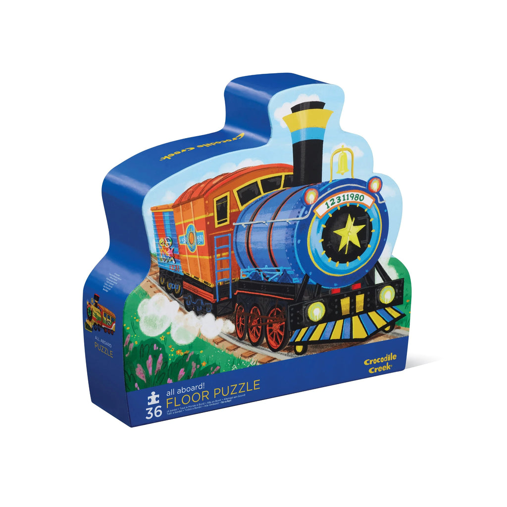 Croc Creek 36 Pce Foil Floor Puzzle (All Aboard)