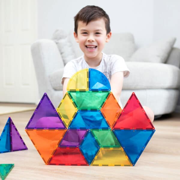 Connetix Tiles 36 Piece Shape Expansion Pack (Rainbow)
