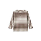 Milky Latte Stripe Henley