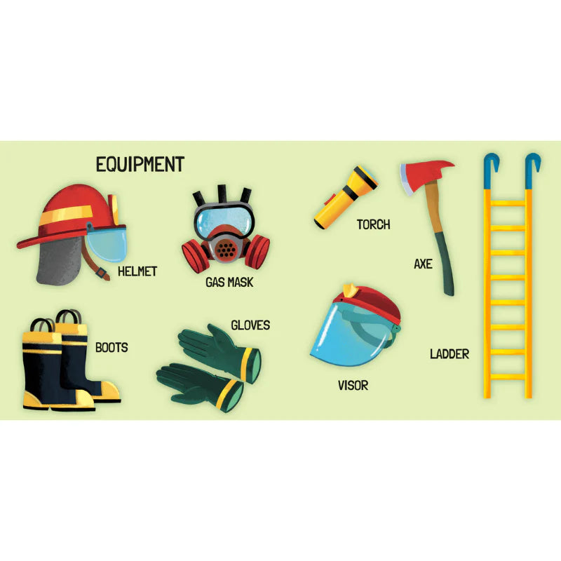 Sassi 3D Puzzle & Book Set (Firefighters)