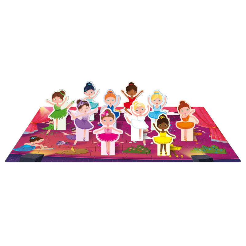 Sassi 3D Puzzle & Book Set (The Ballerinas)