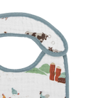 Little Unicorn Cotton Muslin Classic Bib 3 Pack (Farmyard)