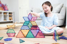Connetix Tiles 48 Piece Shape Expansion Pack (Pastel)